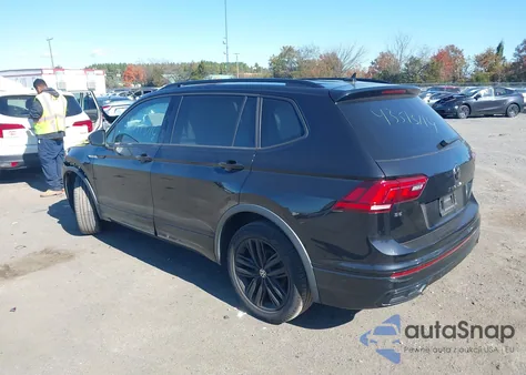 2022 Volkswagen Tiguan 2.0T Se R-Line Black from USA, damaged, VIN 3VV8B7AX7NM003825